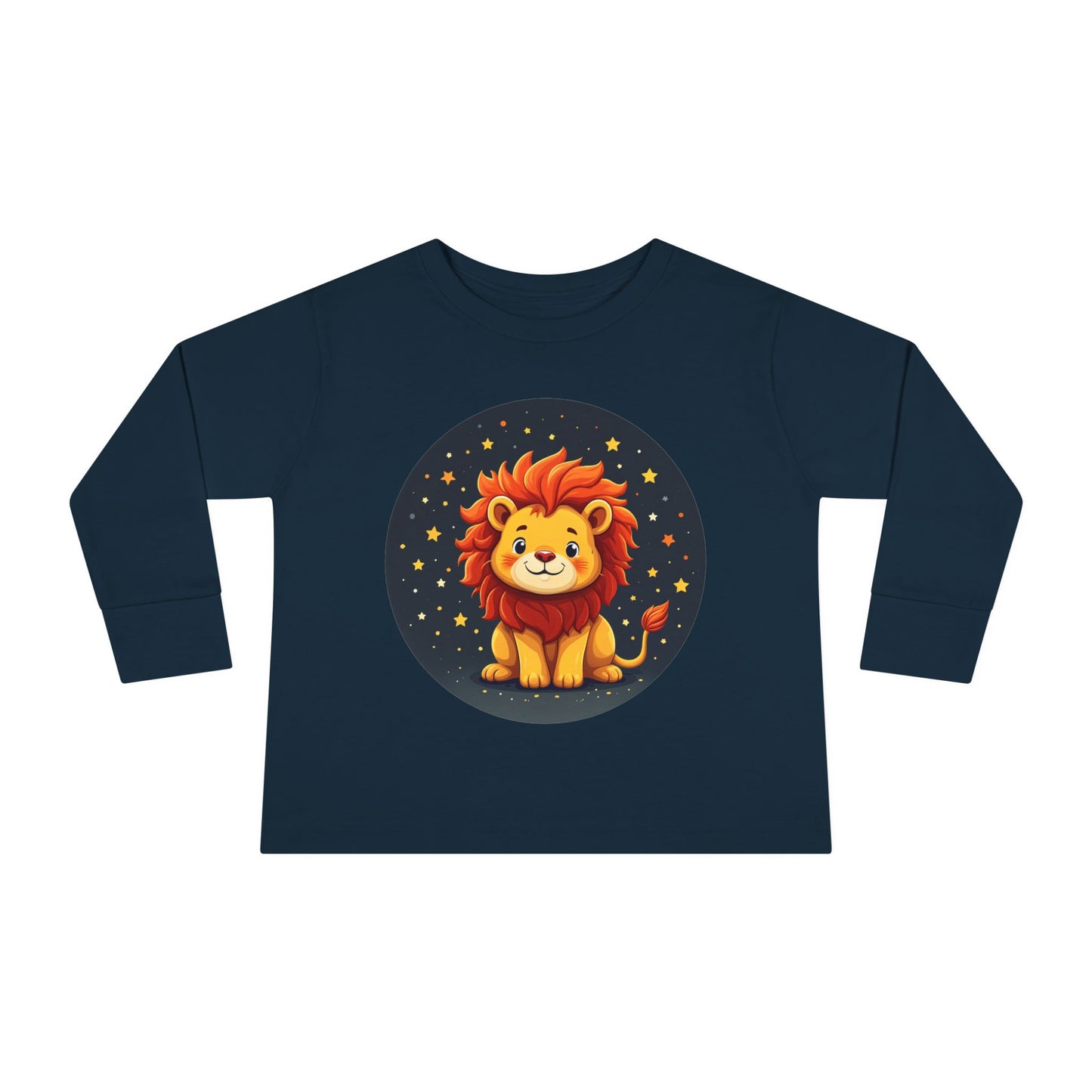 Adorable Lion Toddler Long Sleeve Tee