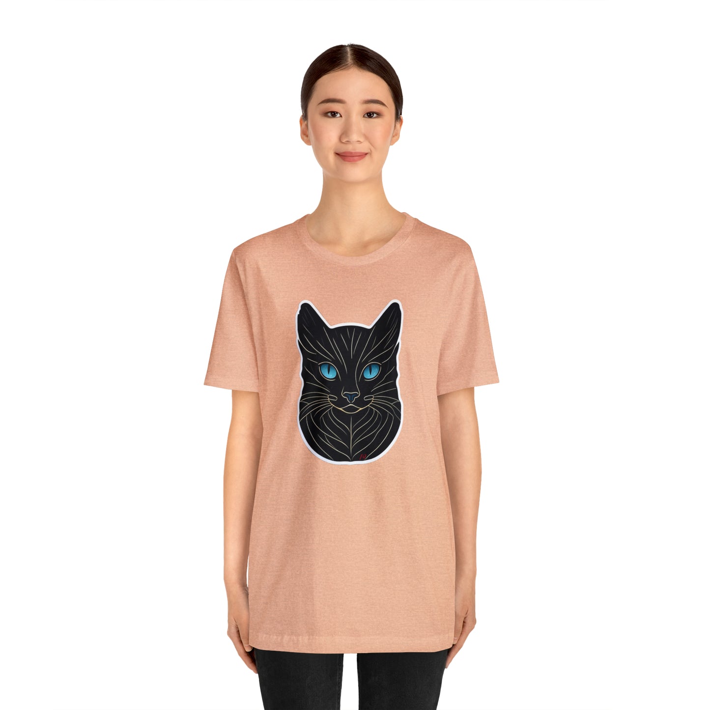 Blue Eye Sticker Cat