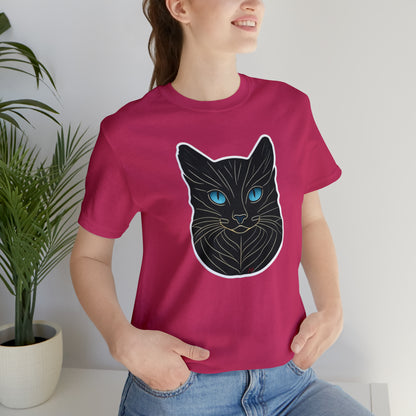 Blue Eye Sticker Cat