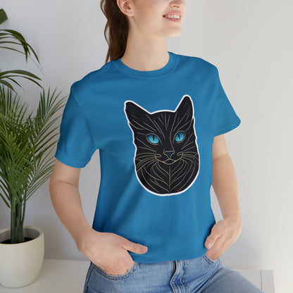 Blue Eye Sticker Cat