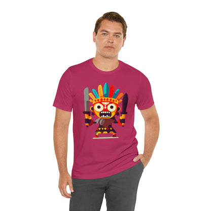 Angry Aztec Warrior