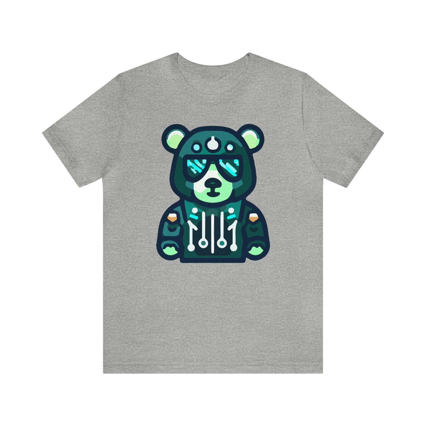 Cyberpunk Bear With Sunglasses