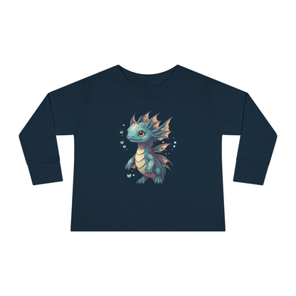 Magical sea creature with fins and wings