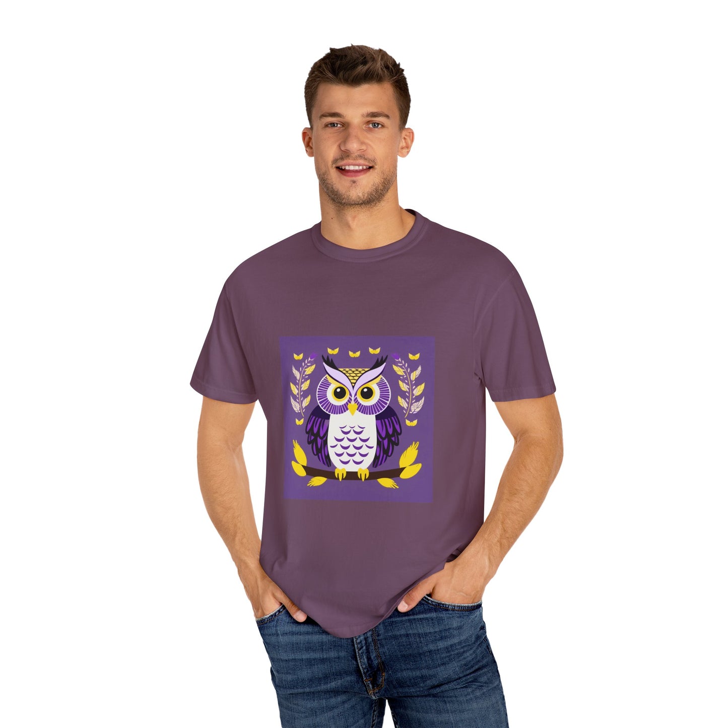 Happy Purple Owl