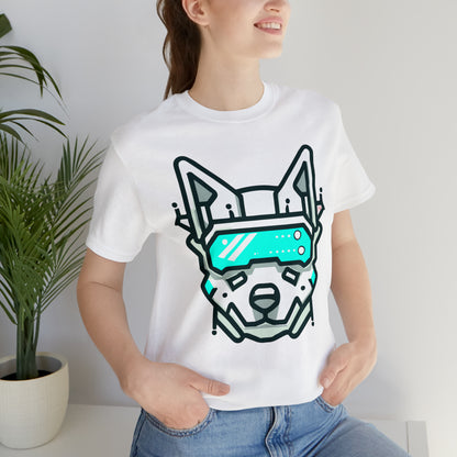 Cyberpunk Dog With Visor