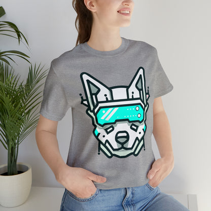 Cyberpunk Dog With Visor