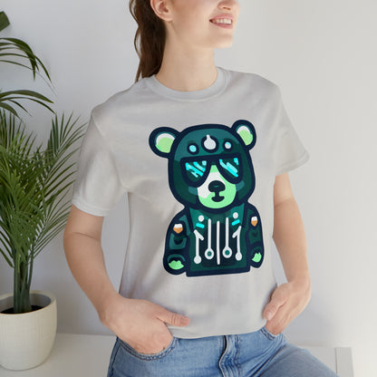 Cyberpunk Bear With Sunglasses