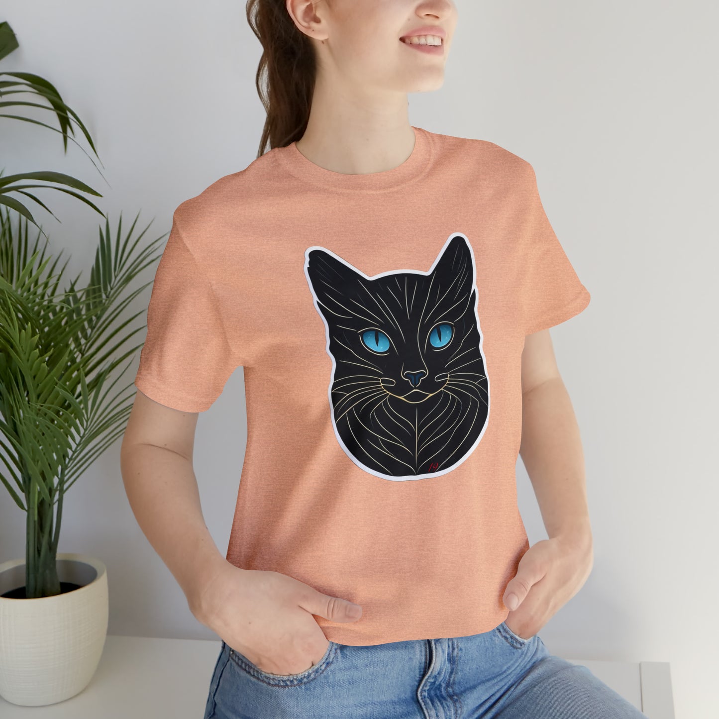 Blue Eye Sticker Cat