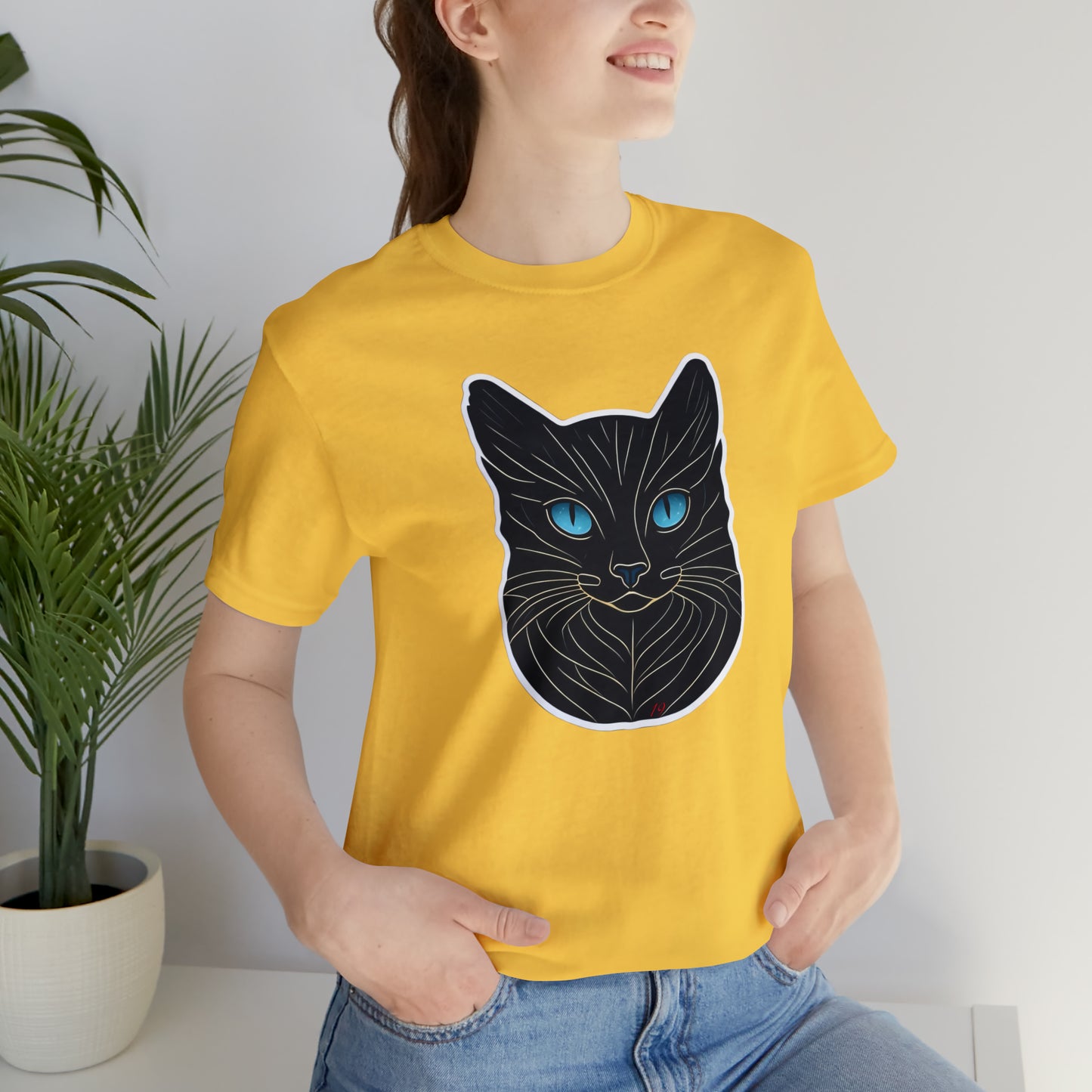 Blue Eye Sticker Cat