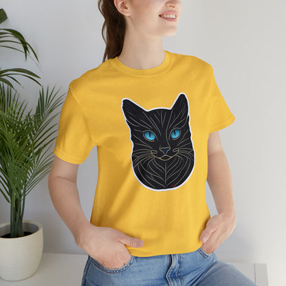 Blue Eye Sticker Cat