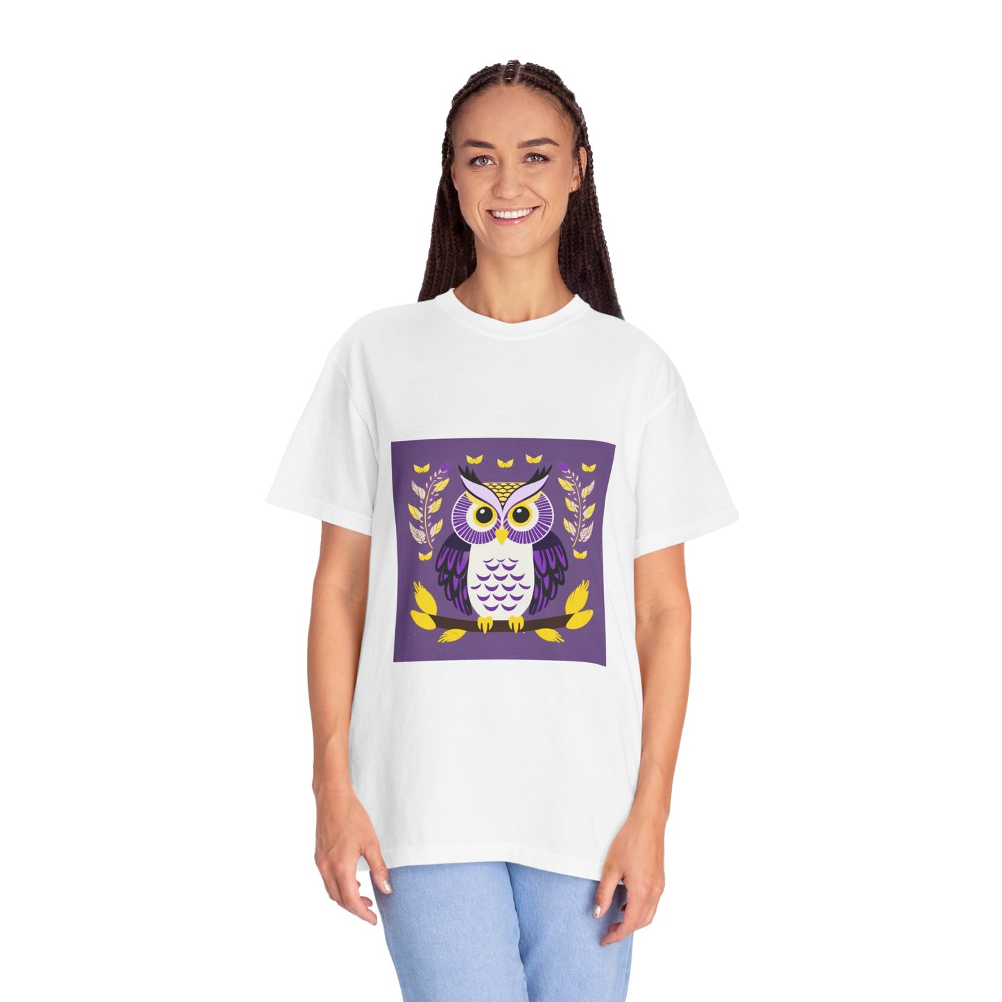 Happy Purple Owl