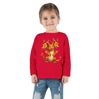 Triple Dragon Toddler Tee