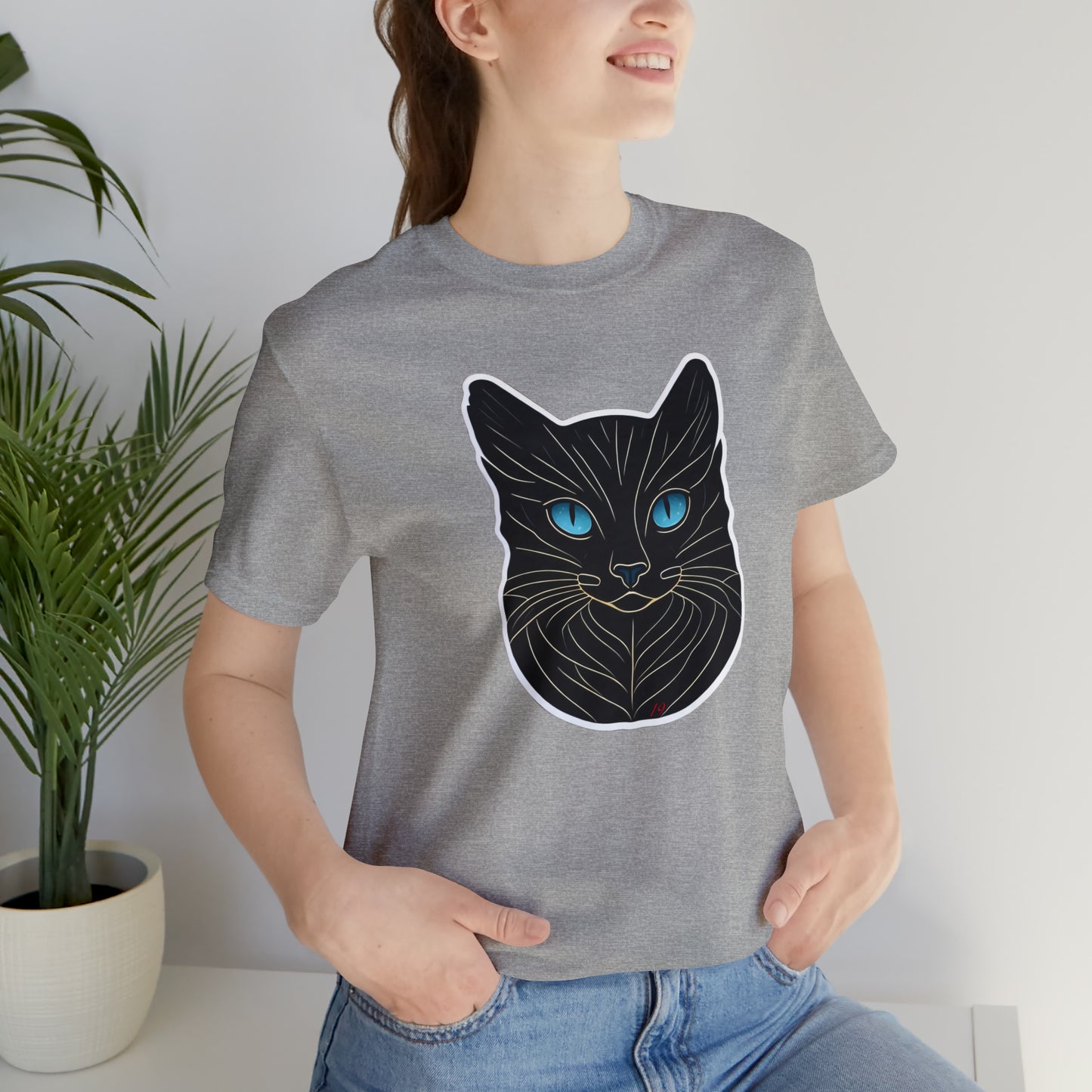 Blue Eye Sticker Cat