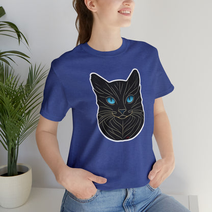 Blue Eye Sticker Cat