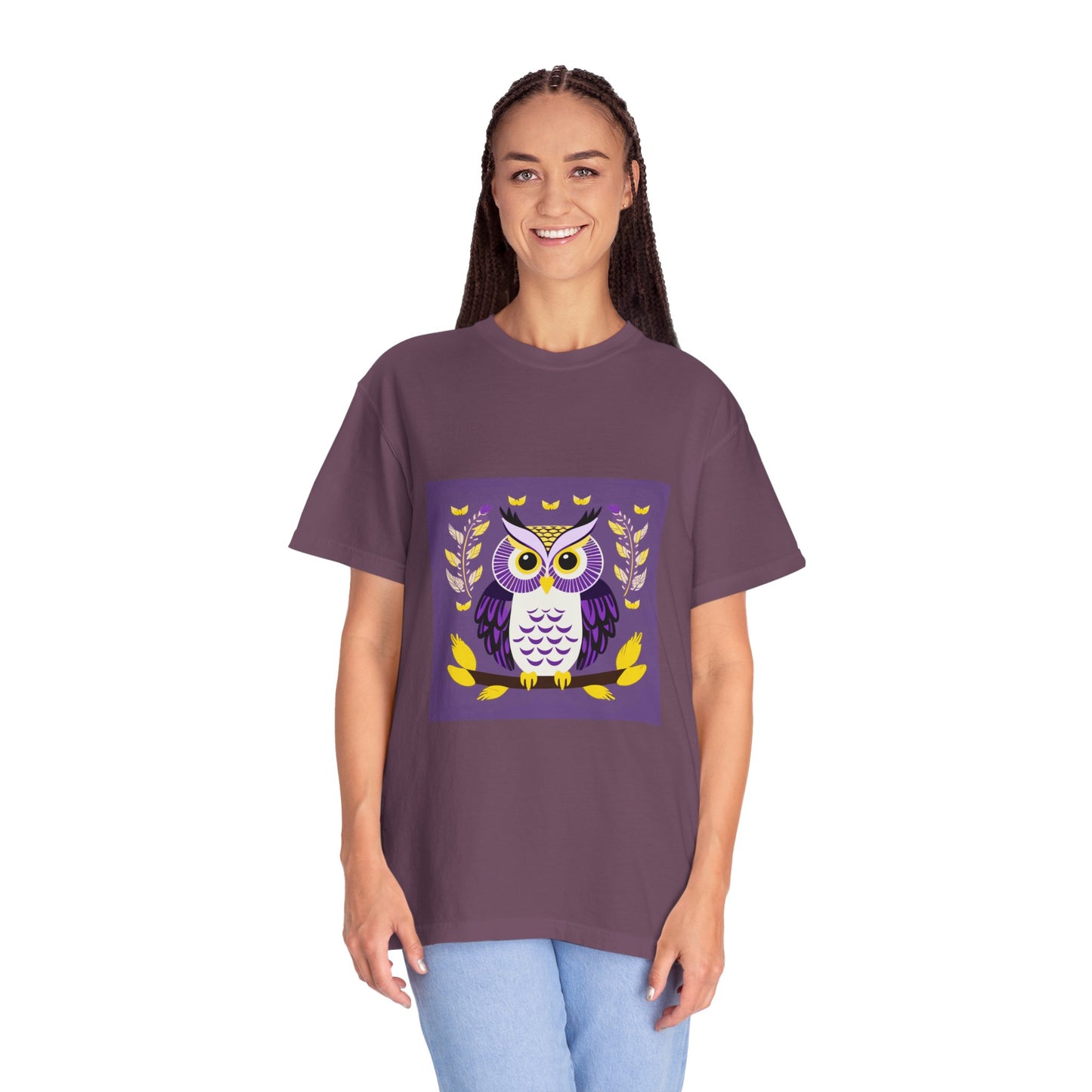 Happy Purple Owl