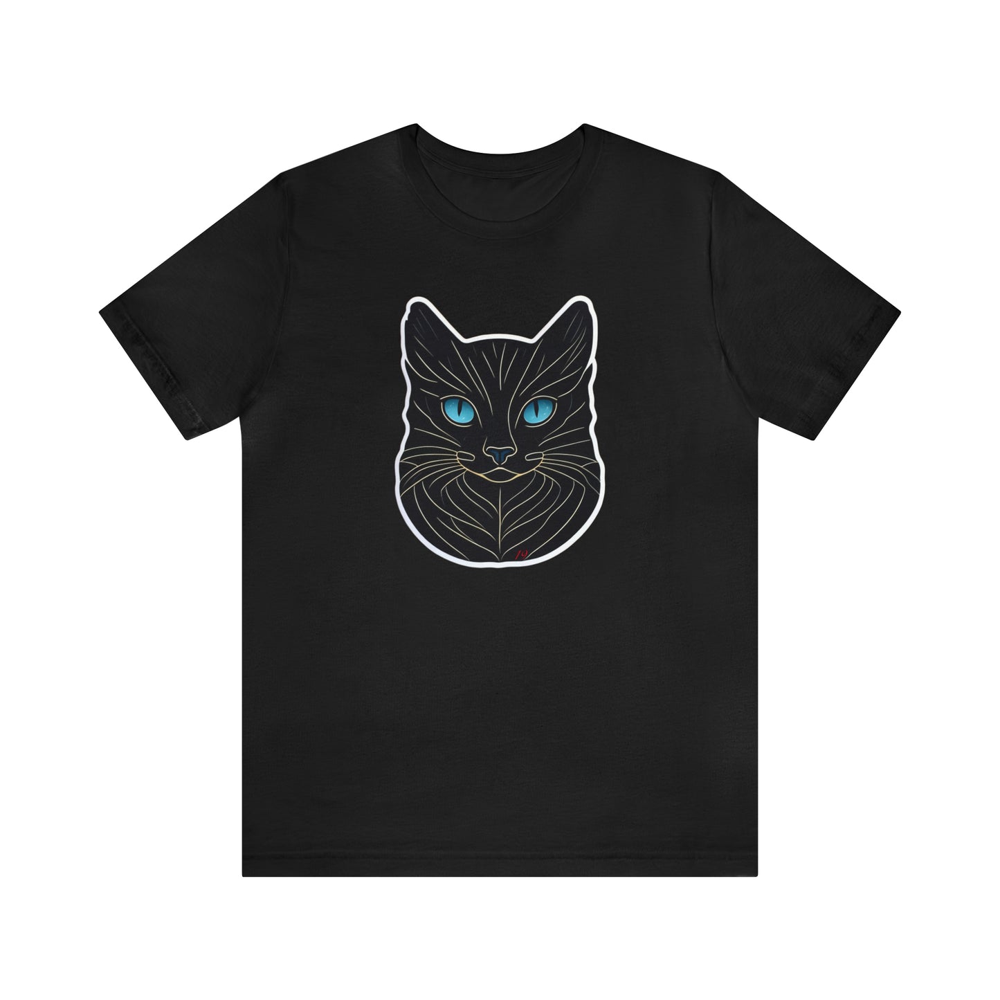 Blue Eye Sticker Cat