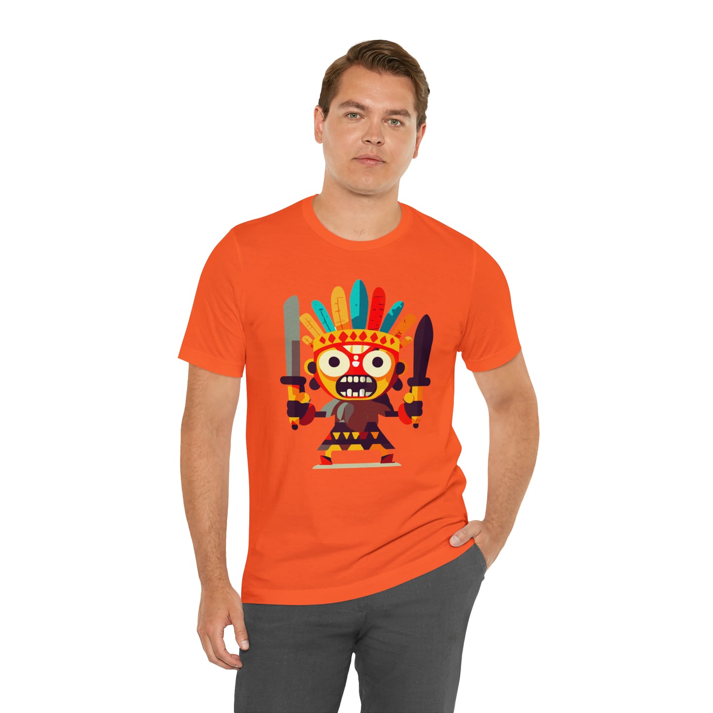 Angry Aztec Warrior