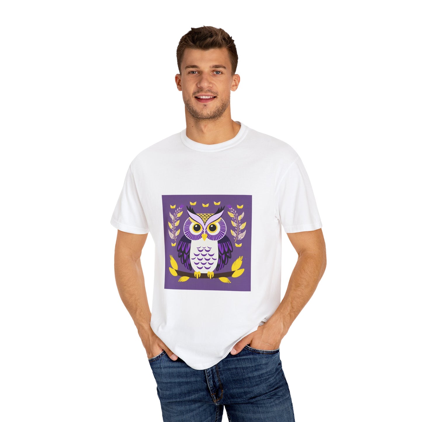 Happy Purple Owl