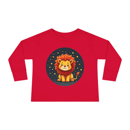 Adorable Lion Toddler Long Sleeve Tee