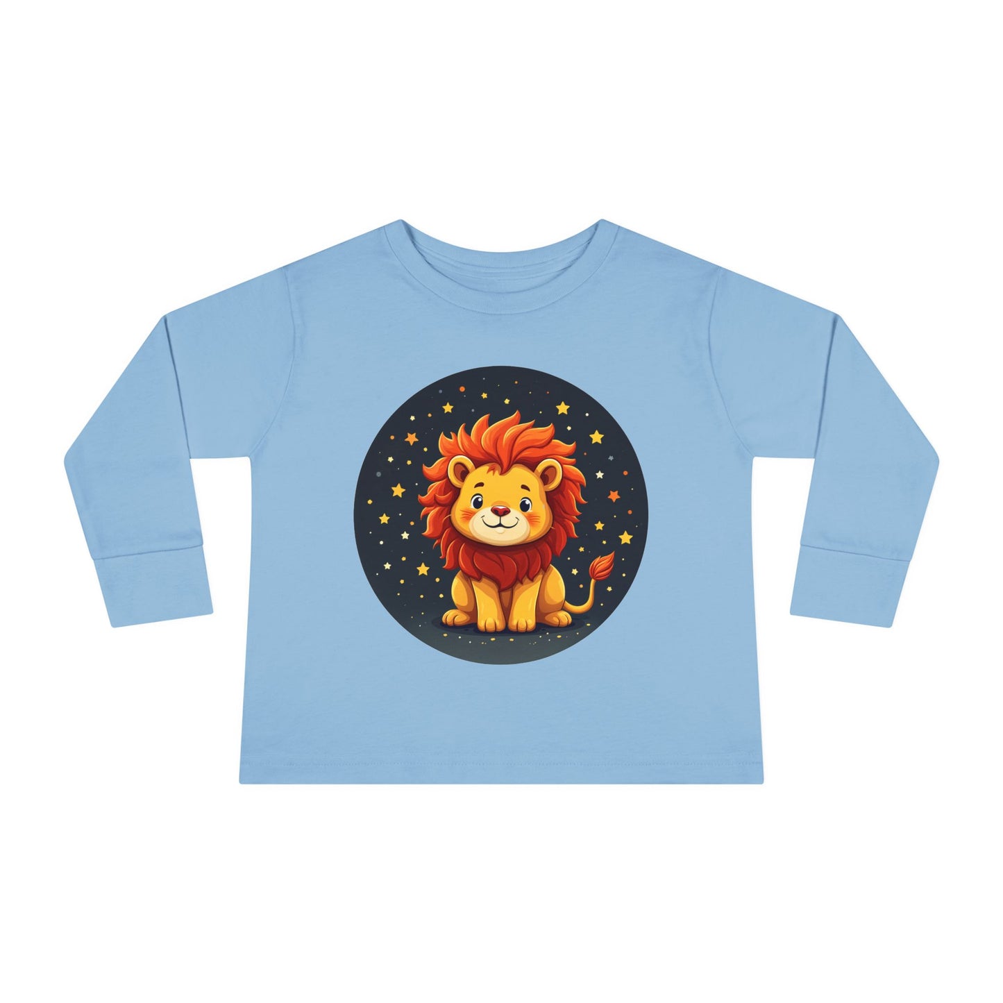 Adorable Lion Toddler Long Sleeve Tee