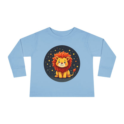 Adorable Lion Toddler Long Sleeve Tee