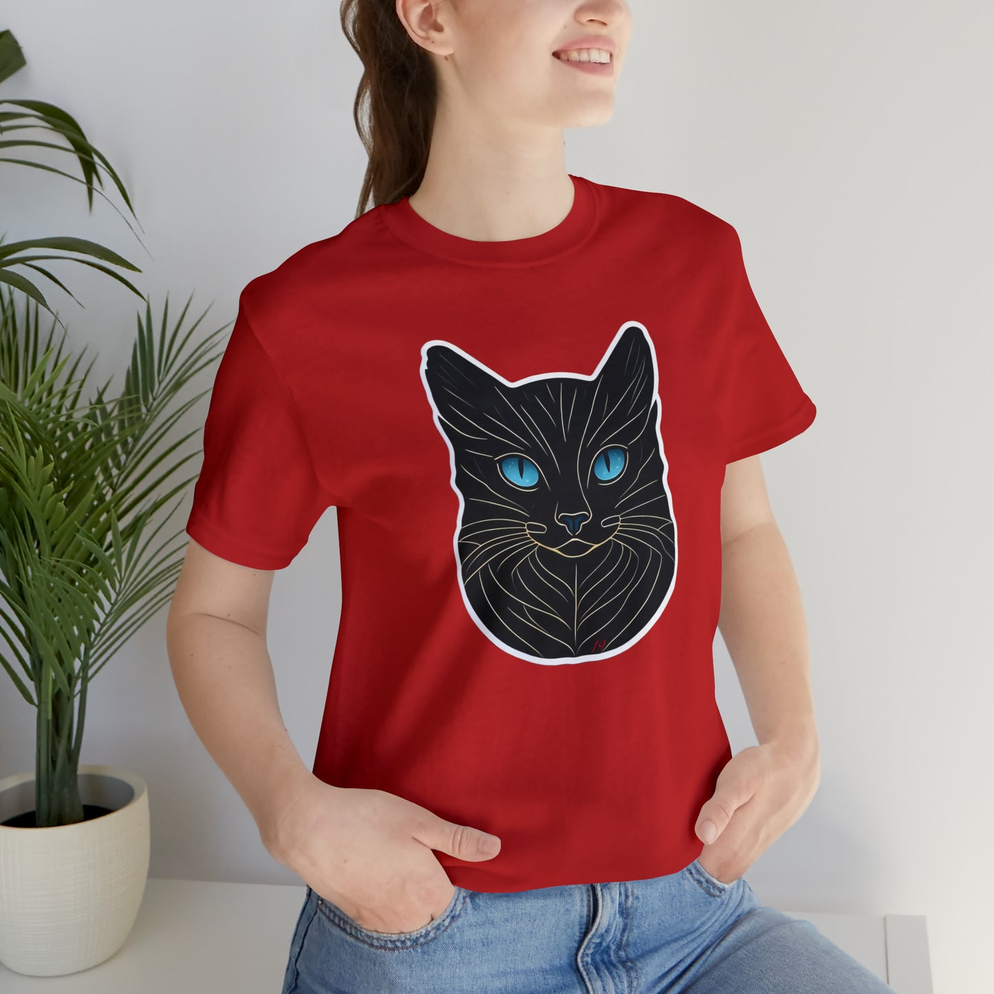 Blue Eye Sticker Cat