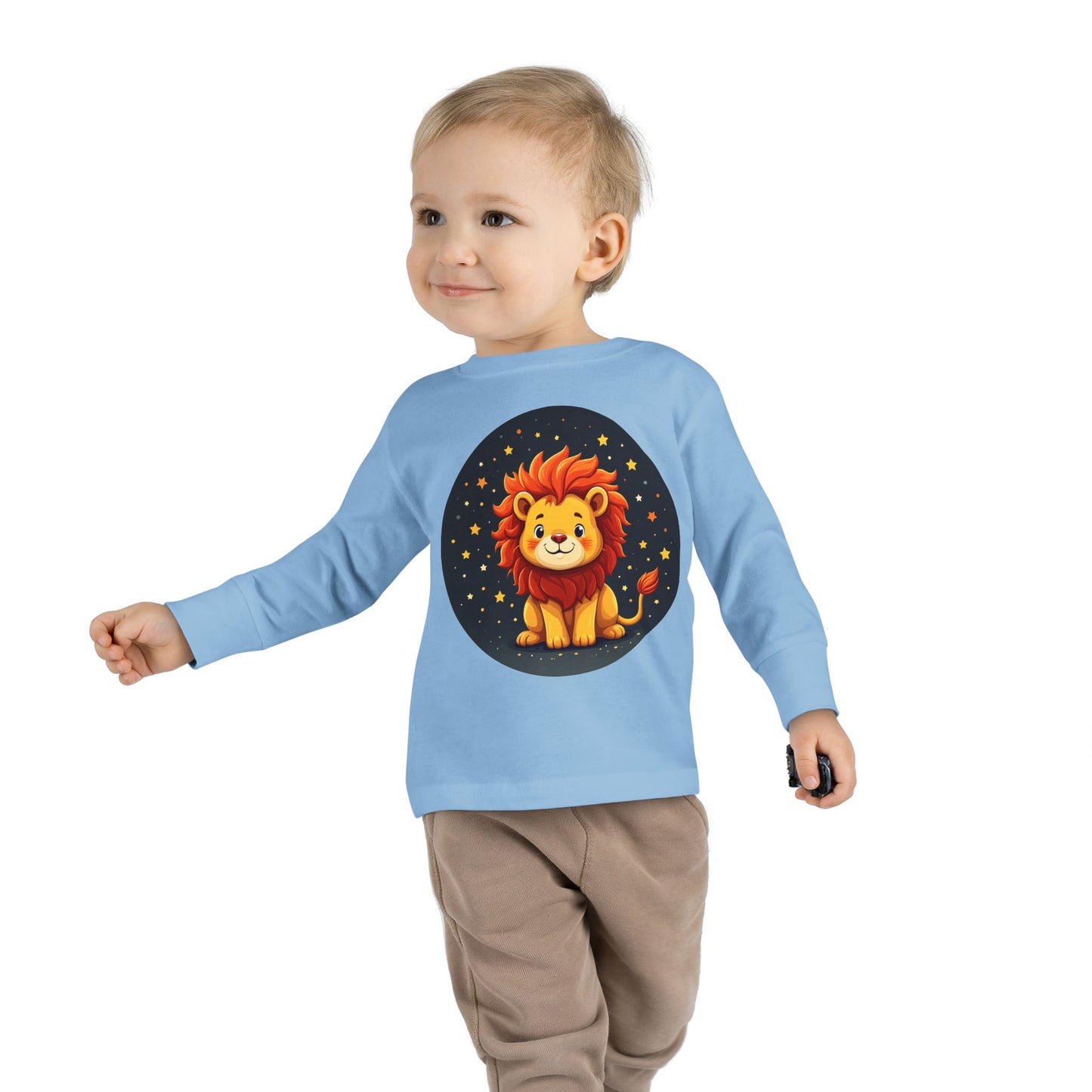 Adorable Lion Toddler Long Sleeve Tee