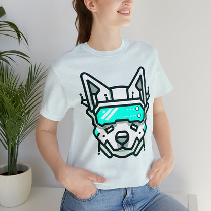 Cyberpunk Dog With Visor