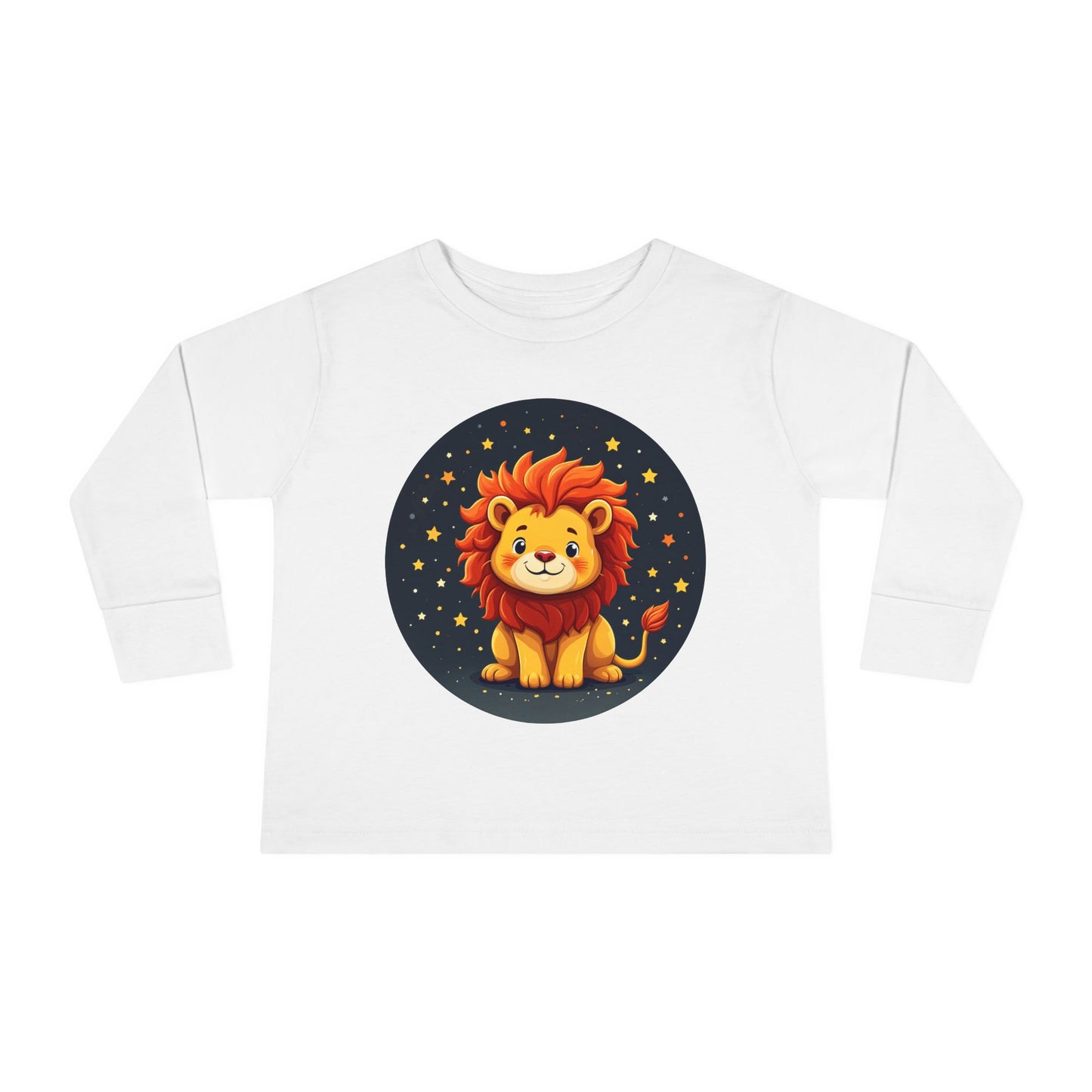 Adorable Lion Toddler Long Sleeve Tee