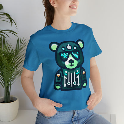 Cyberpunk Bear With Sunglasses