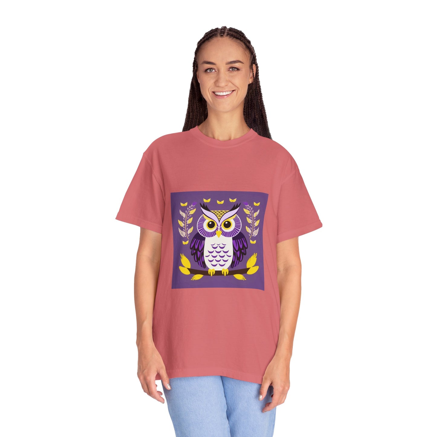 Happy Purple Owl