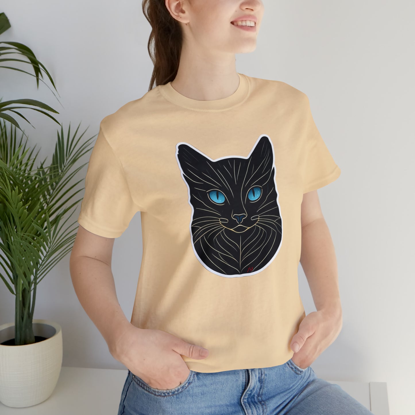 Blue Eye Sticker Cat