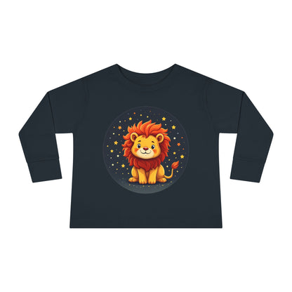 Adorable Lion Toddler Long Sleeve Tee