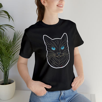 Blue Eye Sticker Cat