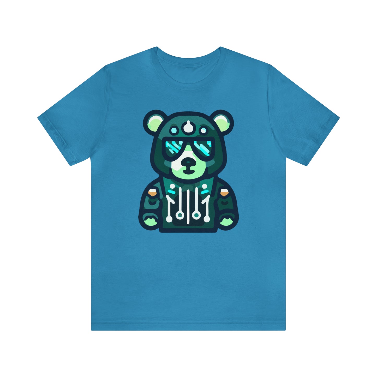 Cyberpunk Bear With Sunglasses